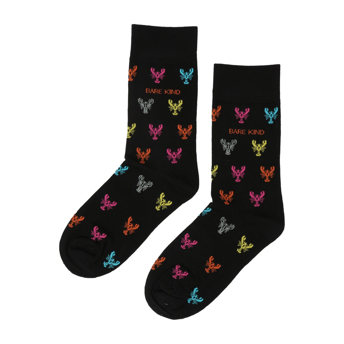 Save the Lobster Small Motif Bamboo Socks - BraveBearFit